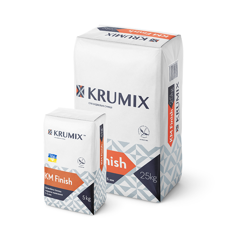 Шпаклівка базова KRUMIX KM Finish